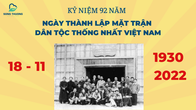 Chào Mừng Kỷ Niệm 92 Năm Ngày Thành Lập Mặt Trận Dân Tộc Thống Nhất Việt Nam